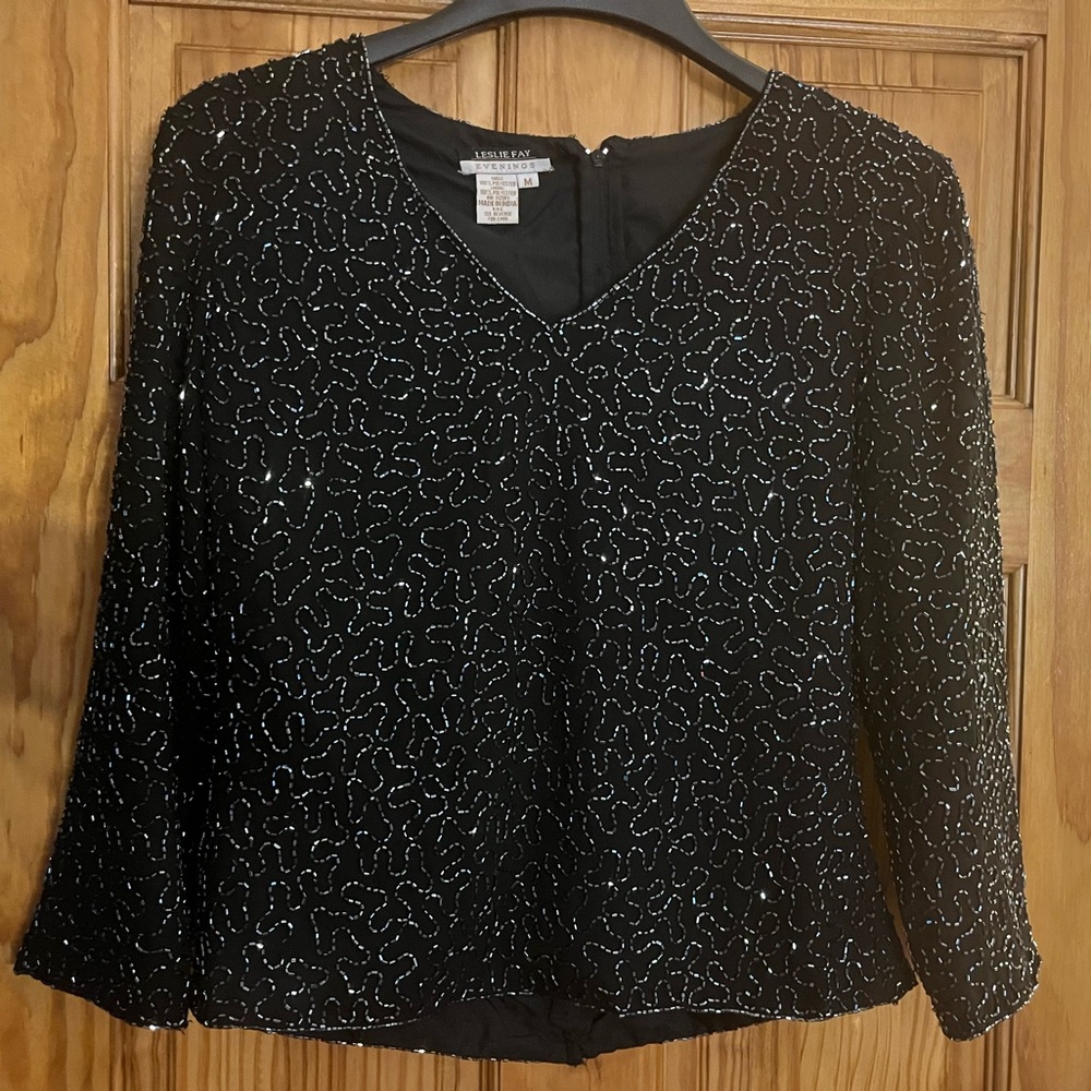 Leslie Fay Evenings Top
